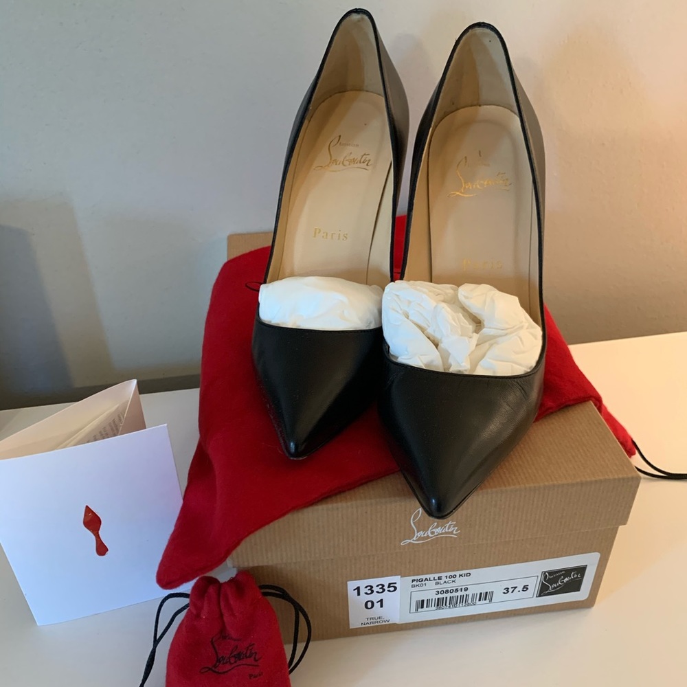 Christian Louboutin black heels